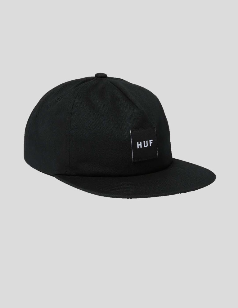 HUF set box snapback nero